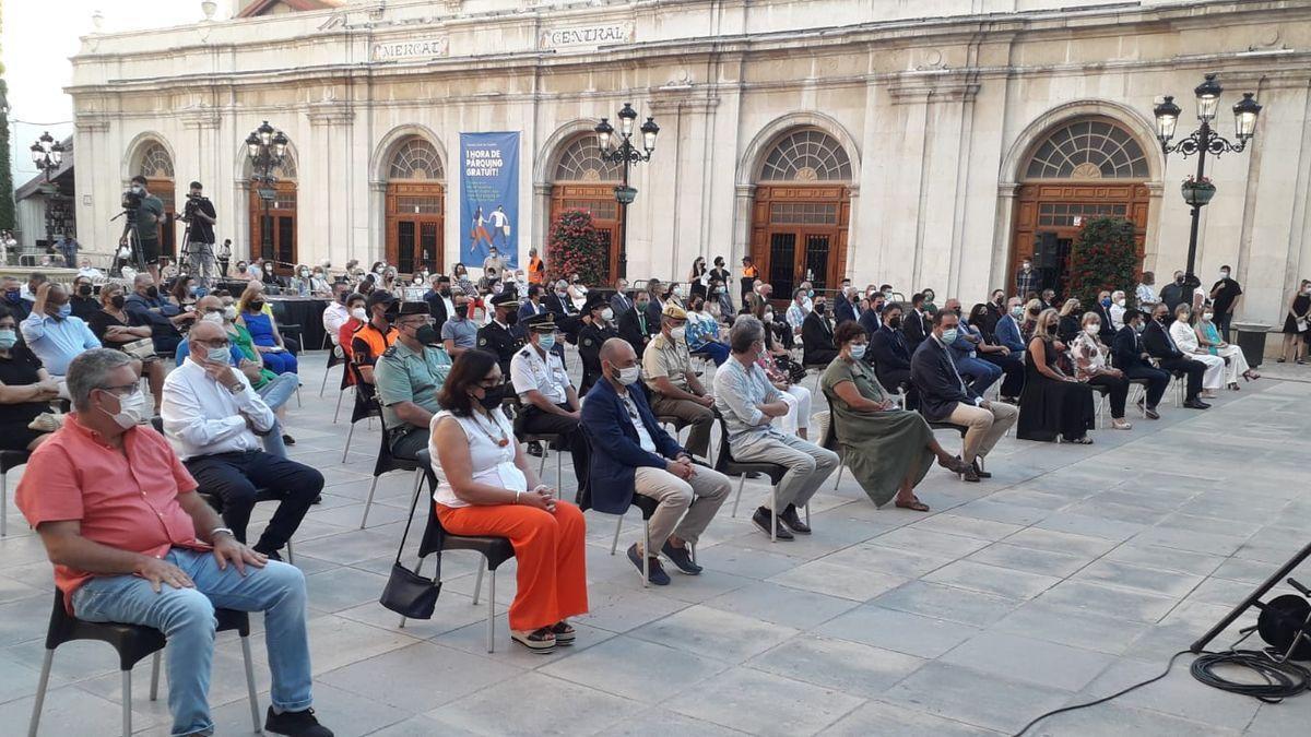 Homenaje a la ciudadanía del pasado mes de septiembre.