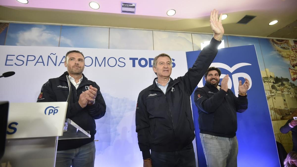 El presidente del PP, Albert Núñez Feijóo.