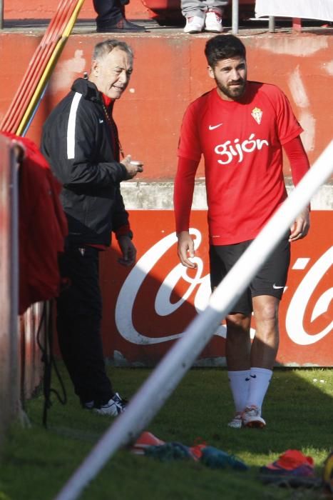 Entrenamiento del Sporting