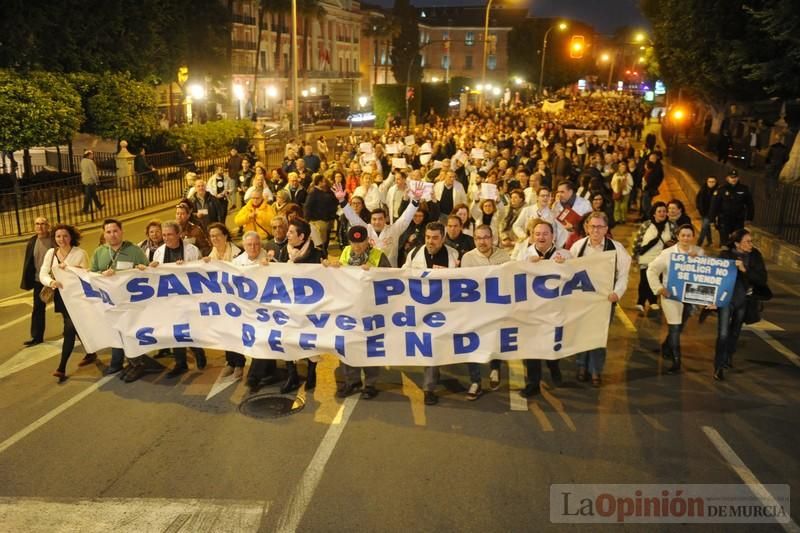 La marea blanca toma Murcia