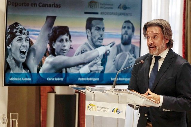 Charla '40 Años de Deporte en Canarias'