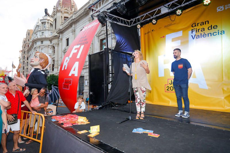 Inicio de la Gran Fira de València