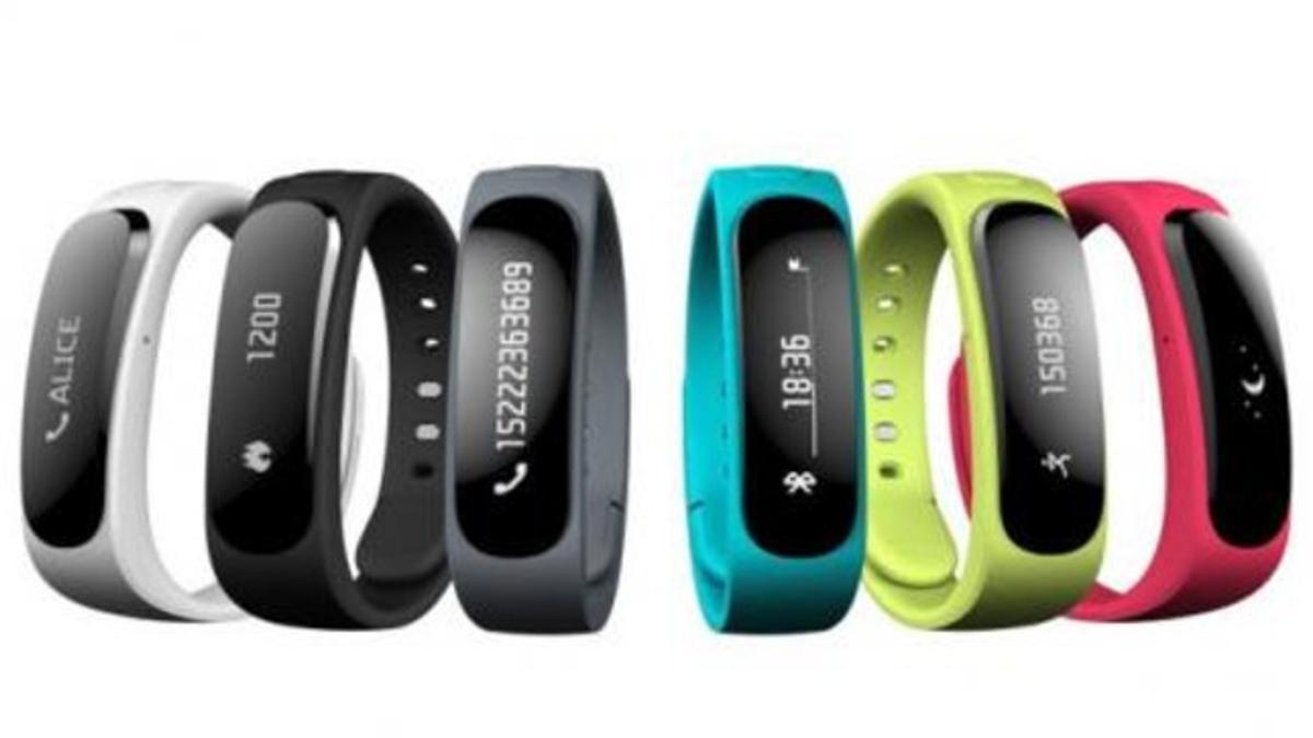La pulsera Huawei Talkband.