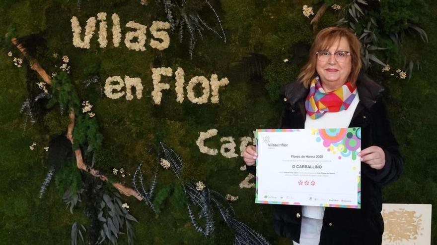 O Carballiño gana el «Vilas en flor»