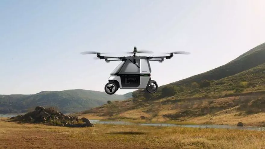 ¿Quieres una moto voladora? La tienes, se llama Kuickwheel Skyrider X6