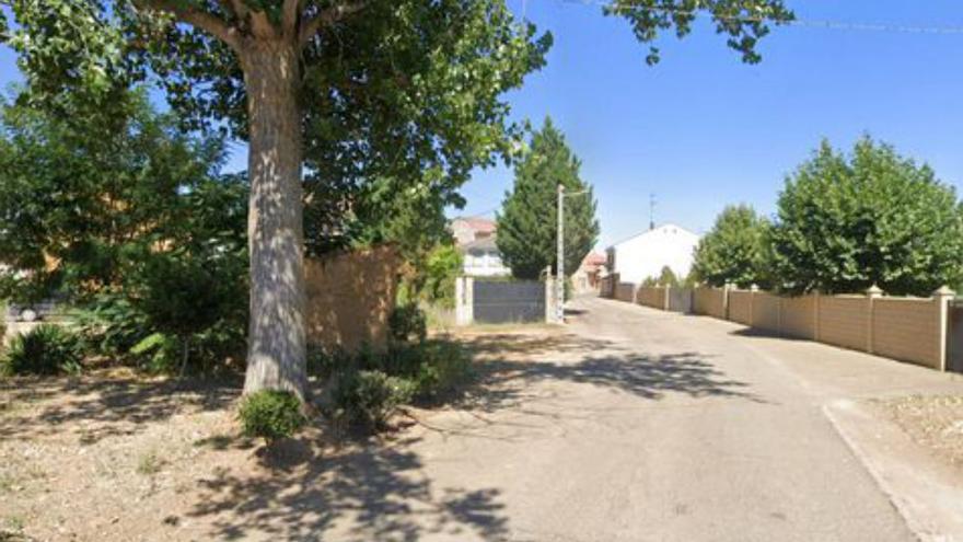 Camino Bodegas en Santibáñez de Vidriales.