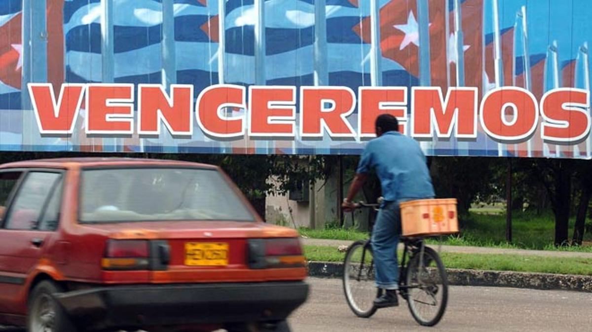 Optimismo en las calles de La Habana, ante el final del bloqueo.