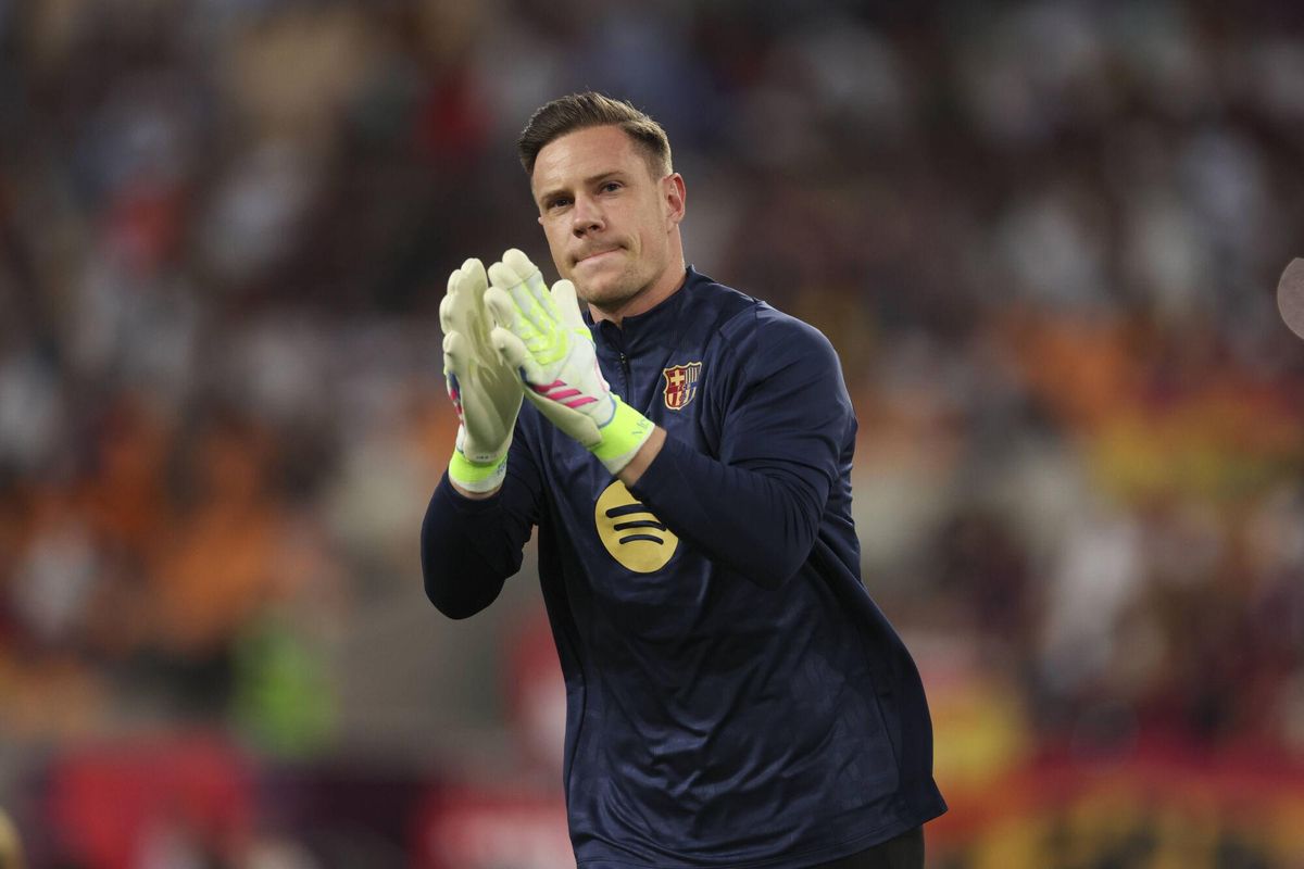 Ter Stegen en la final de la Copa del Rey.