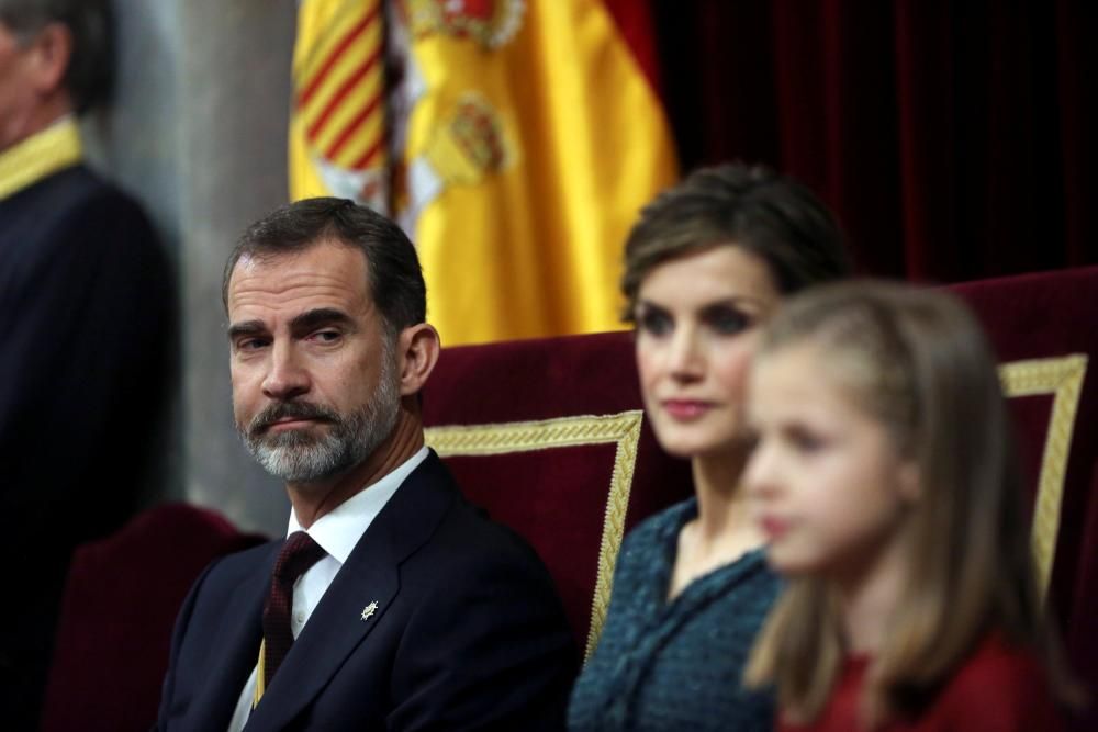 Leonor y Sofía, protagonistas en el Congreso