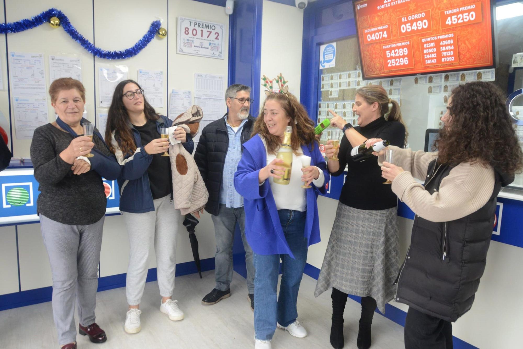 La Lotería de Navidad deja una lluvia millonaria en Bueu