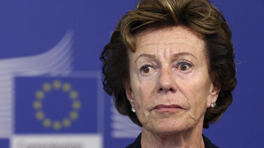 La excomisaria europea Neelie Kroes tuvo una &#039;offshore&#039; en Bahamas