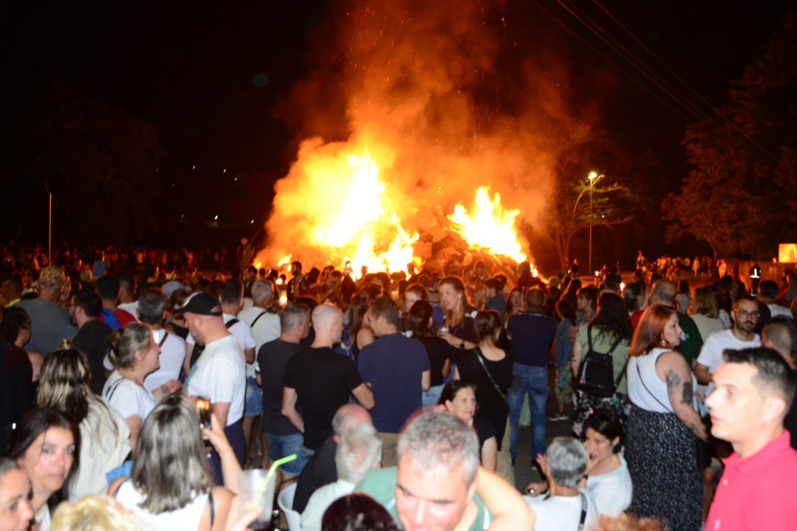 La noche de San Xoán en Meira (Moaña)