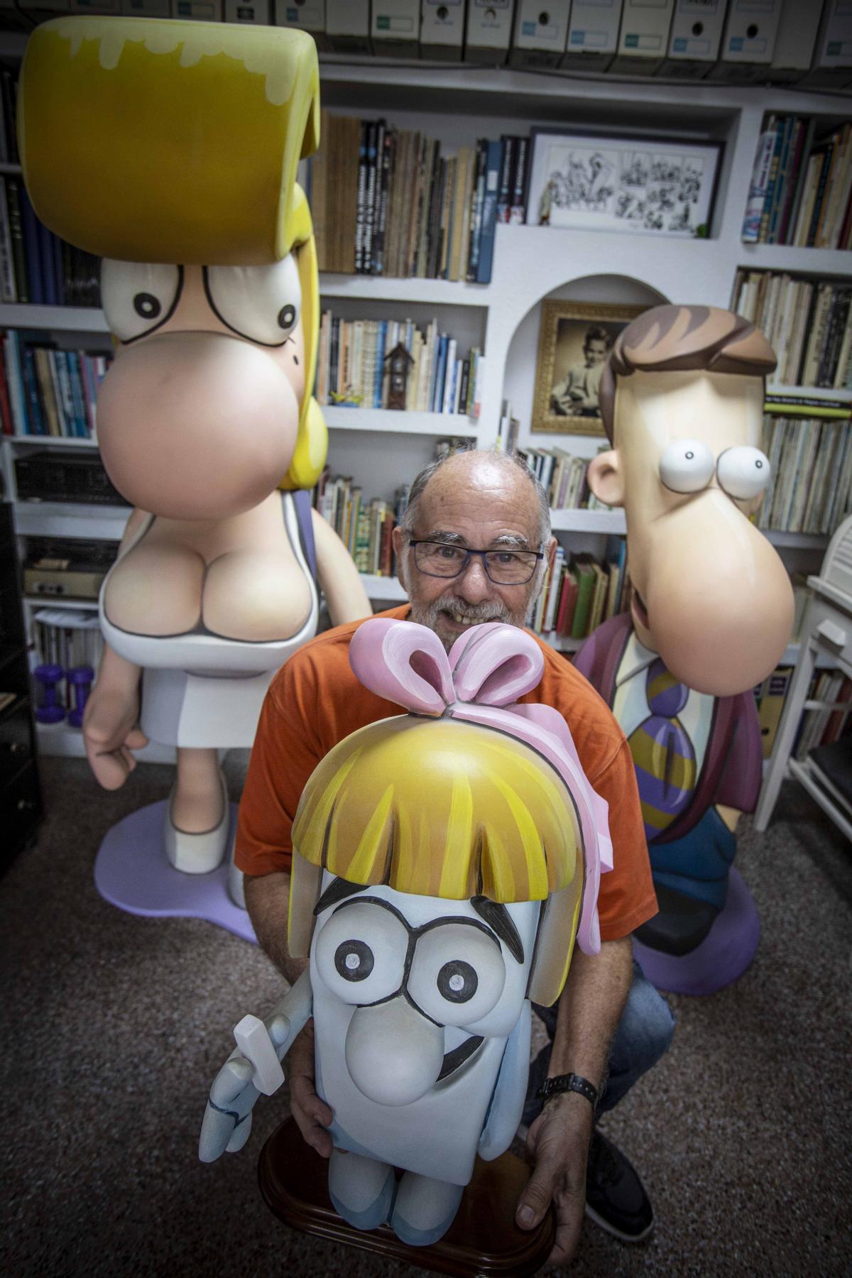 50 años de Enrique como dibujante del Diario Información