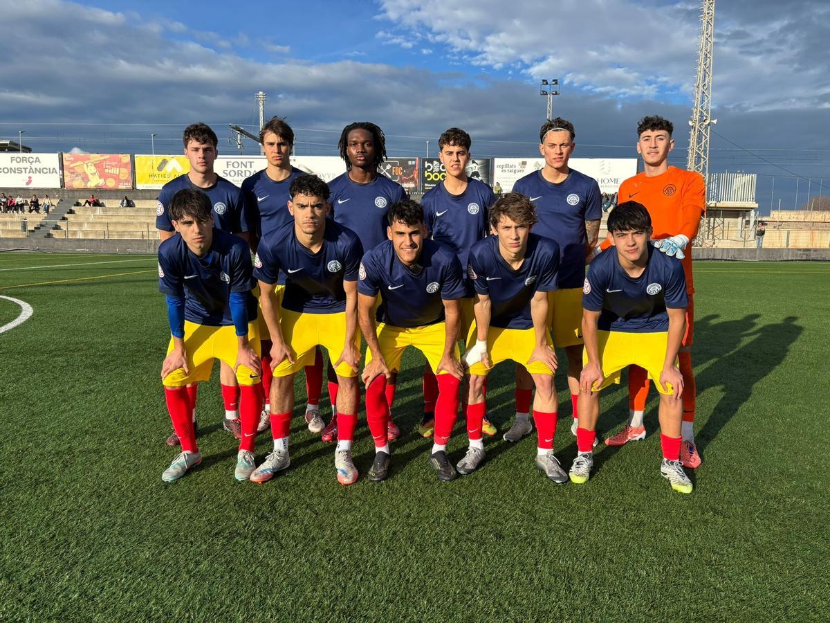 L'onze titular del conjunt manresà en el partit d'avui a Mallorca