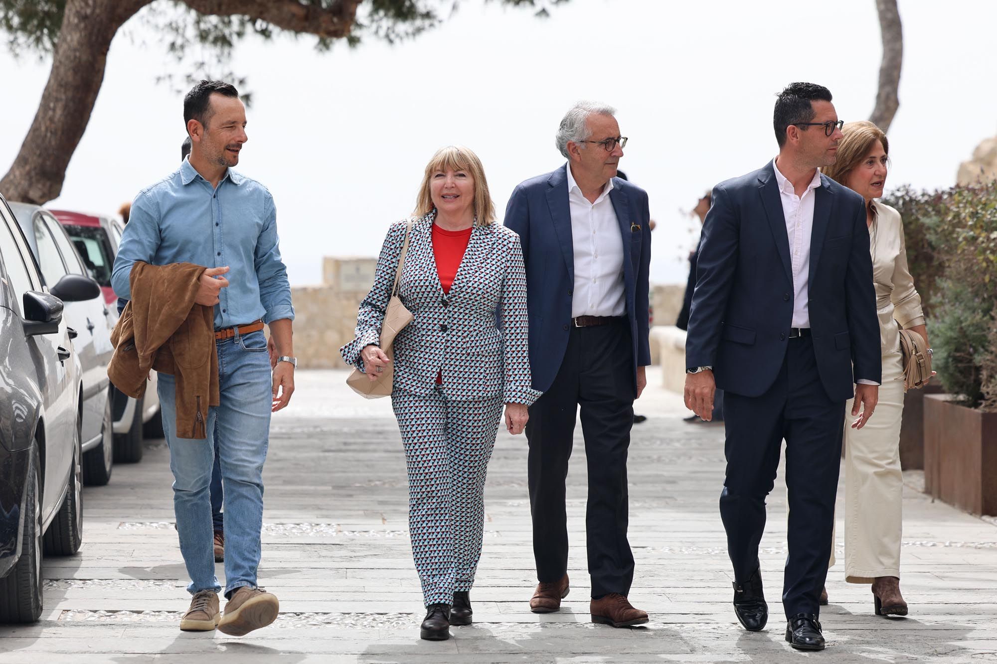 Encuentro de exalcaldes de Ibiza por el aniversario de la Declaración de Patrimono de la Humanidad y capitalidad