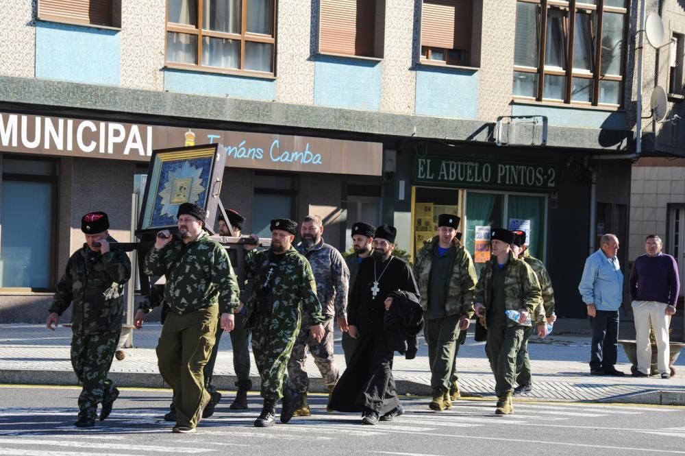 Vilanova deja huella en el corazón de los cosacos del Volga