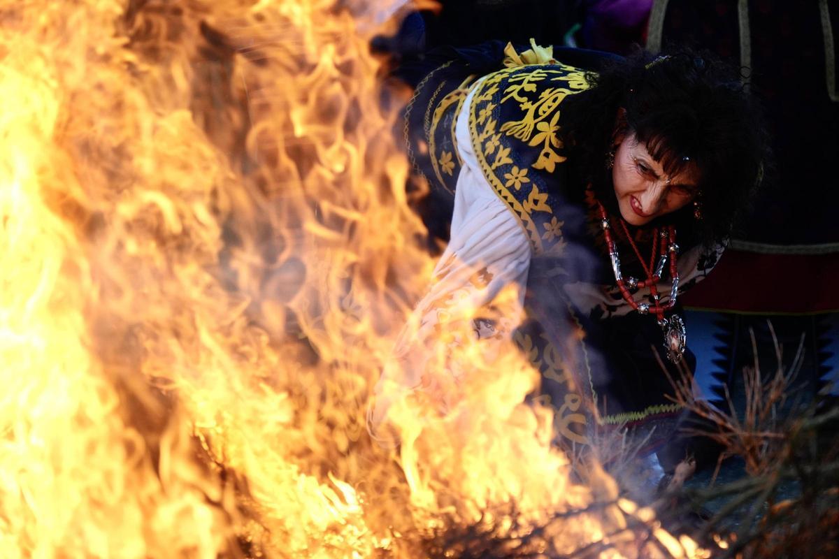 GALERÍA | Salto del piorno en Andavías contra viento y marea