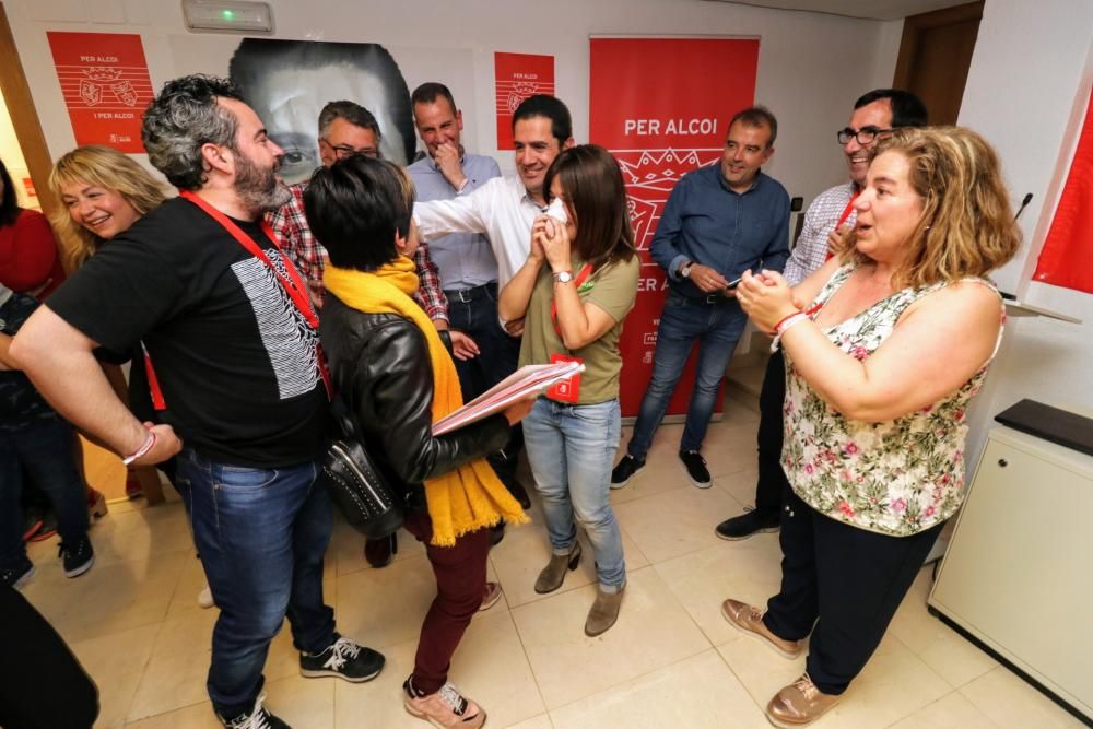 El PSOE ha ganado las elecciones municipales en Alcoy y ha conseguido 12 ediles.