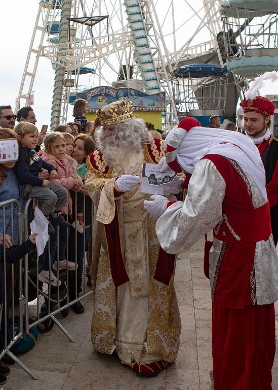 El desembarco en Cartagena de los Reyes Magos, en imágenes