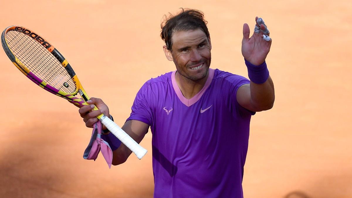 Nadal, durante el último Masters 1000 de Roma