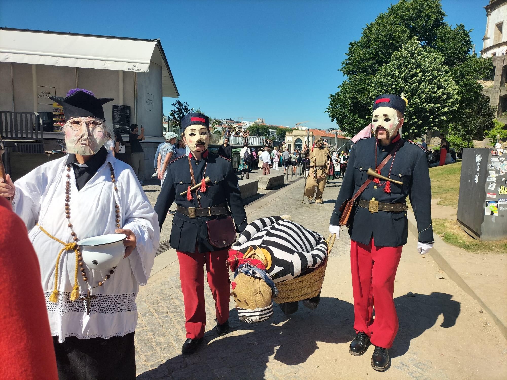 Los Sidros y Comedies, en imágenes en Portugal