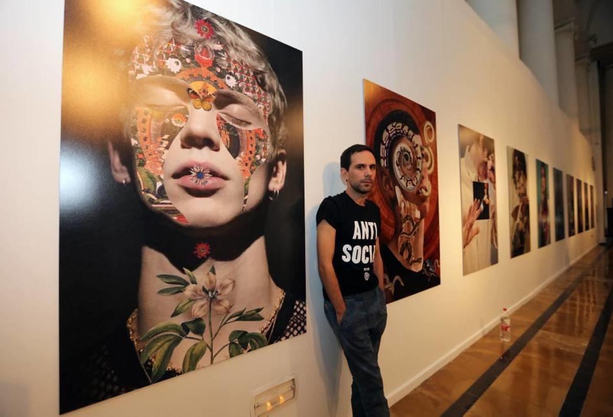 Amadeo Orellana, ayer, durante la presentación.