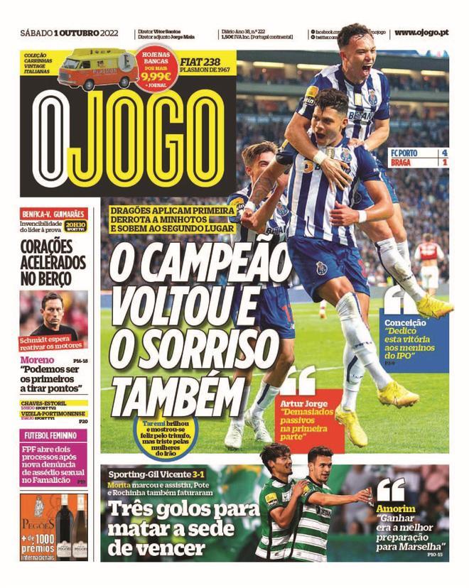 Las portadas de la prensa deportiva de hoy