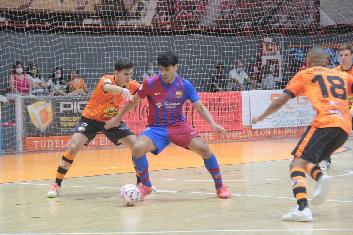 Imagen del choque amistoso en Navarra