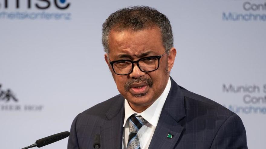 El director general de la OMS, Tedros Adhanom Ghebreyesus.