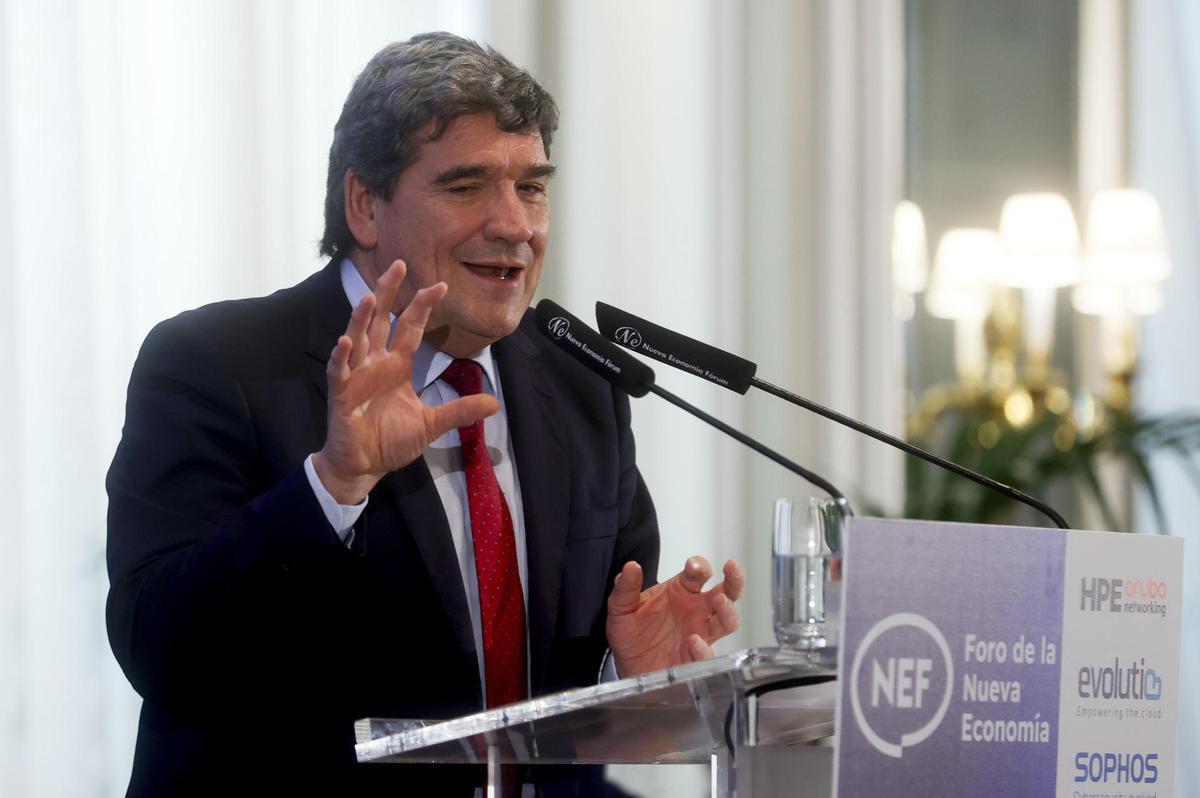 El ministro para la Transformación Digital, José Luis Escrivá.