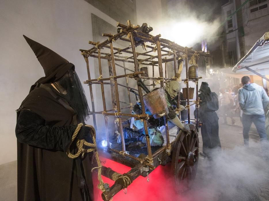 Abarrote en la Ciudad de los Caballeros en su viaje al Medievo