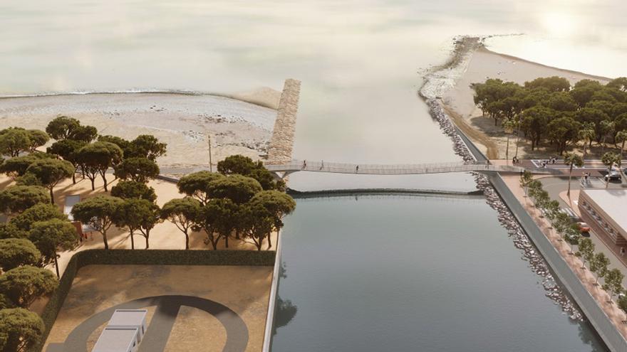 Inician las obras de una nueva pasarela ciclopeatonal en Castellón