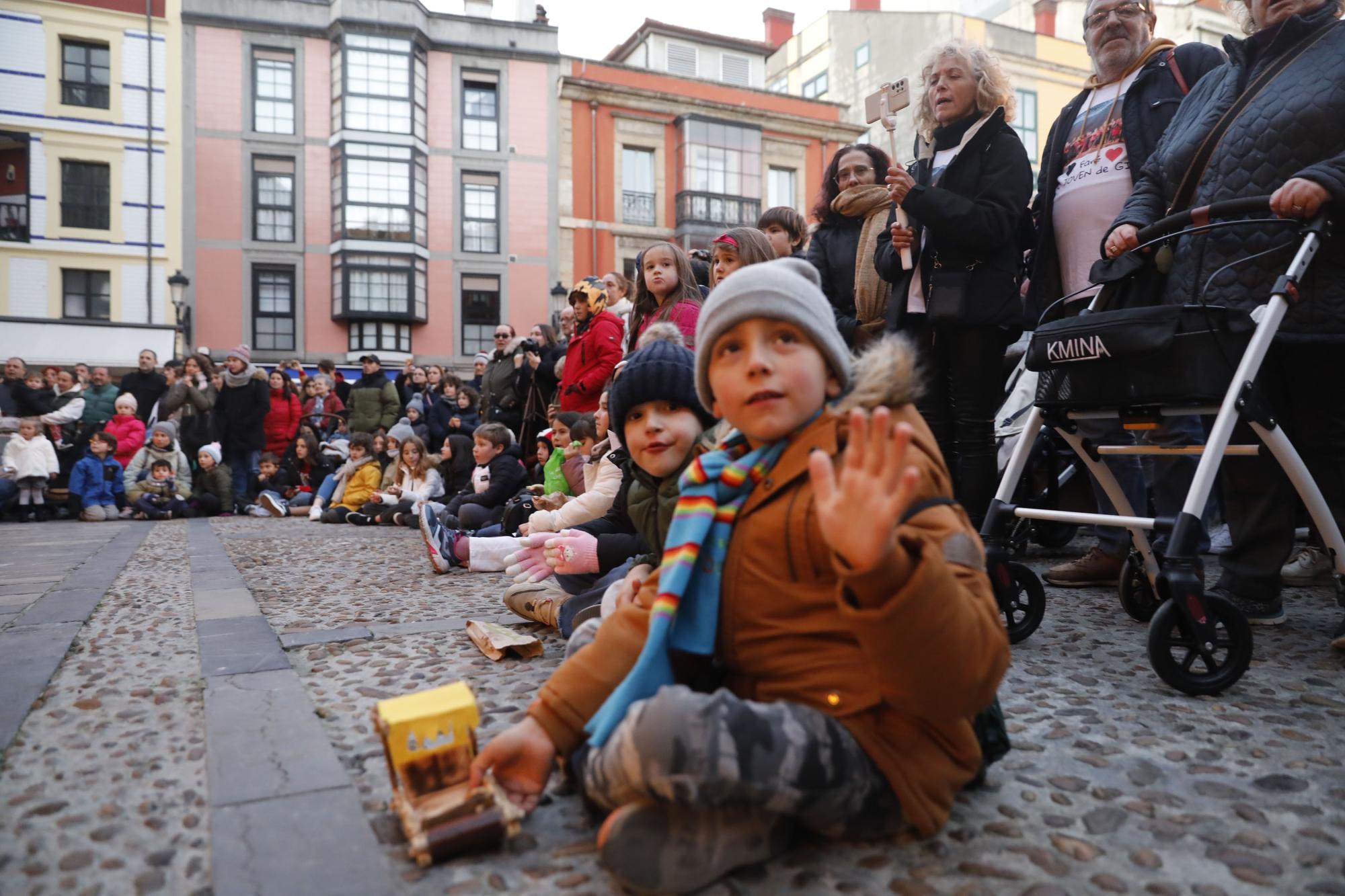 Luces de Navidad en Gijón