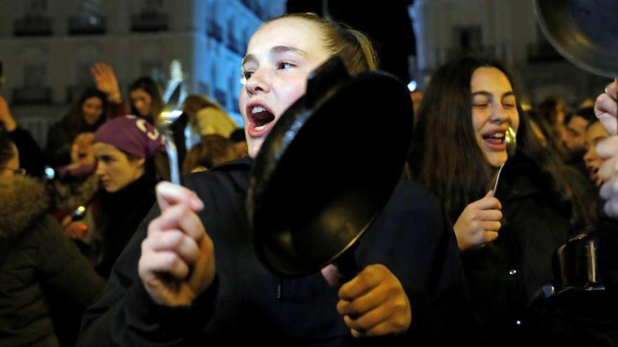 Protestas feministas en el Día Internacional de la Mujer