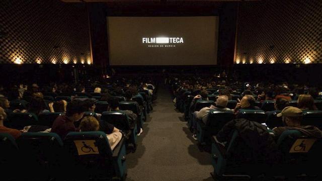 Una proyección en la Filmoteca Regional.