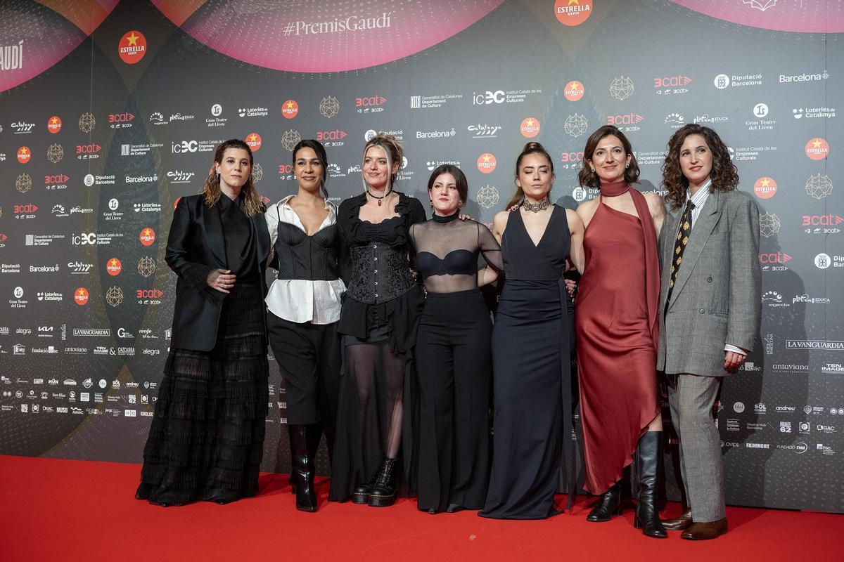 Alfombra roja de los Premis Gaudí 2026, Equipo de la película 'La fúria''