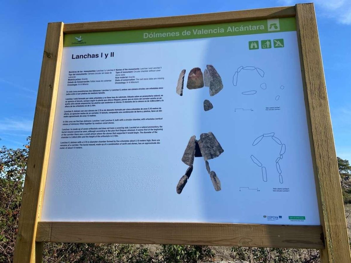 Uno de los nuevos carteles de señalización.