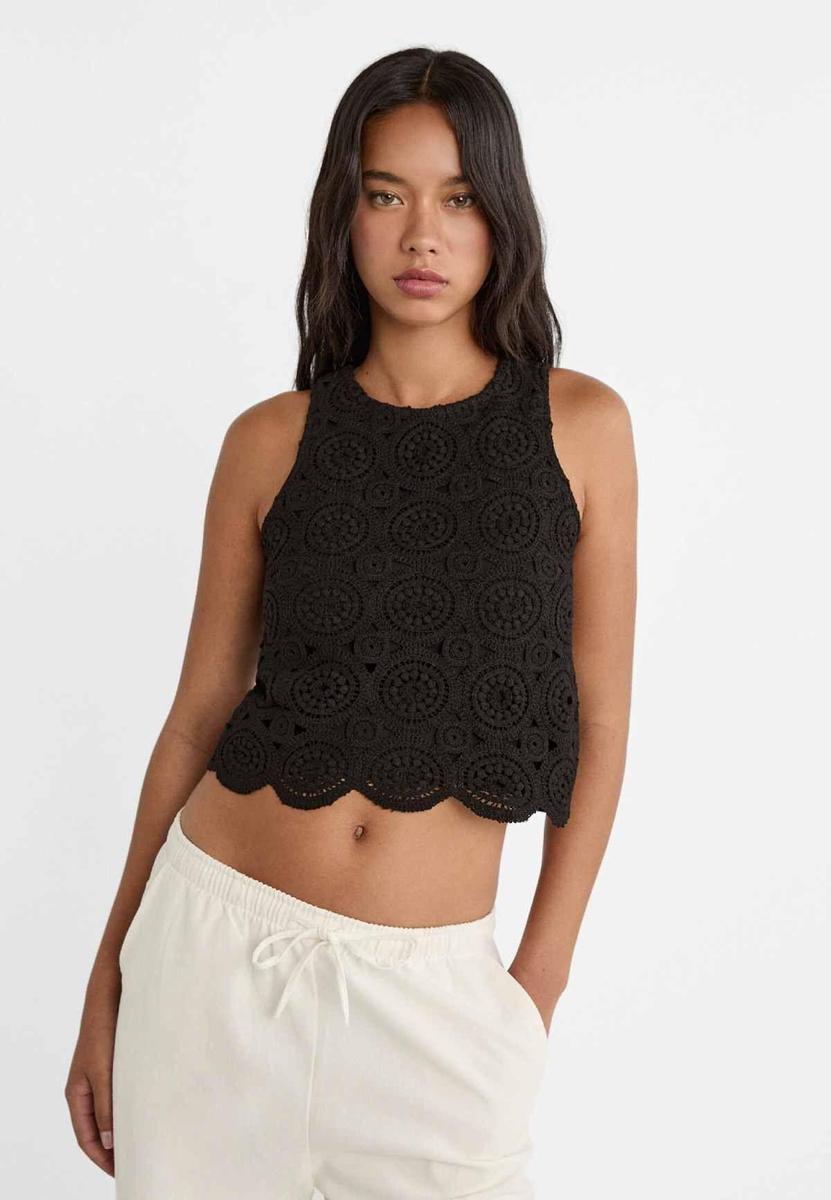 Top de crochet