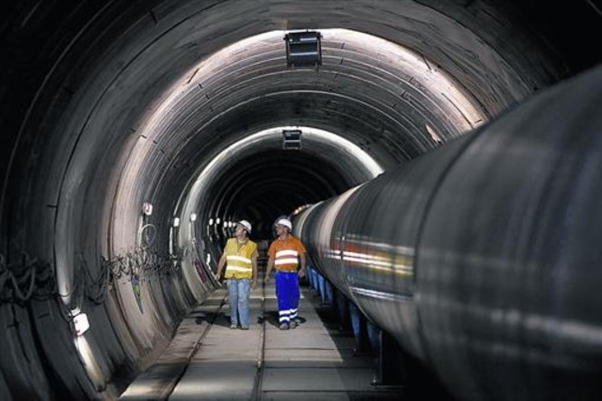 Túnel d’interconnexió Fontsanta-Trinitat, gestionada per Aigües Ter Llobregat, que fins al 2012 estava controlada per l’ACA.