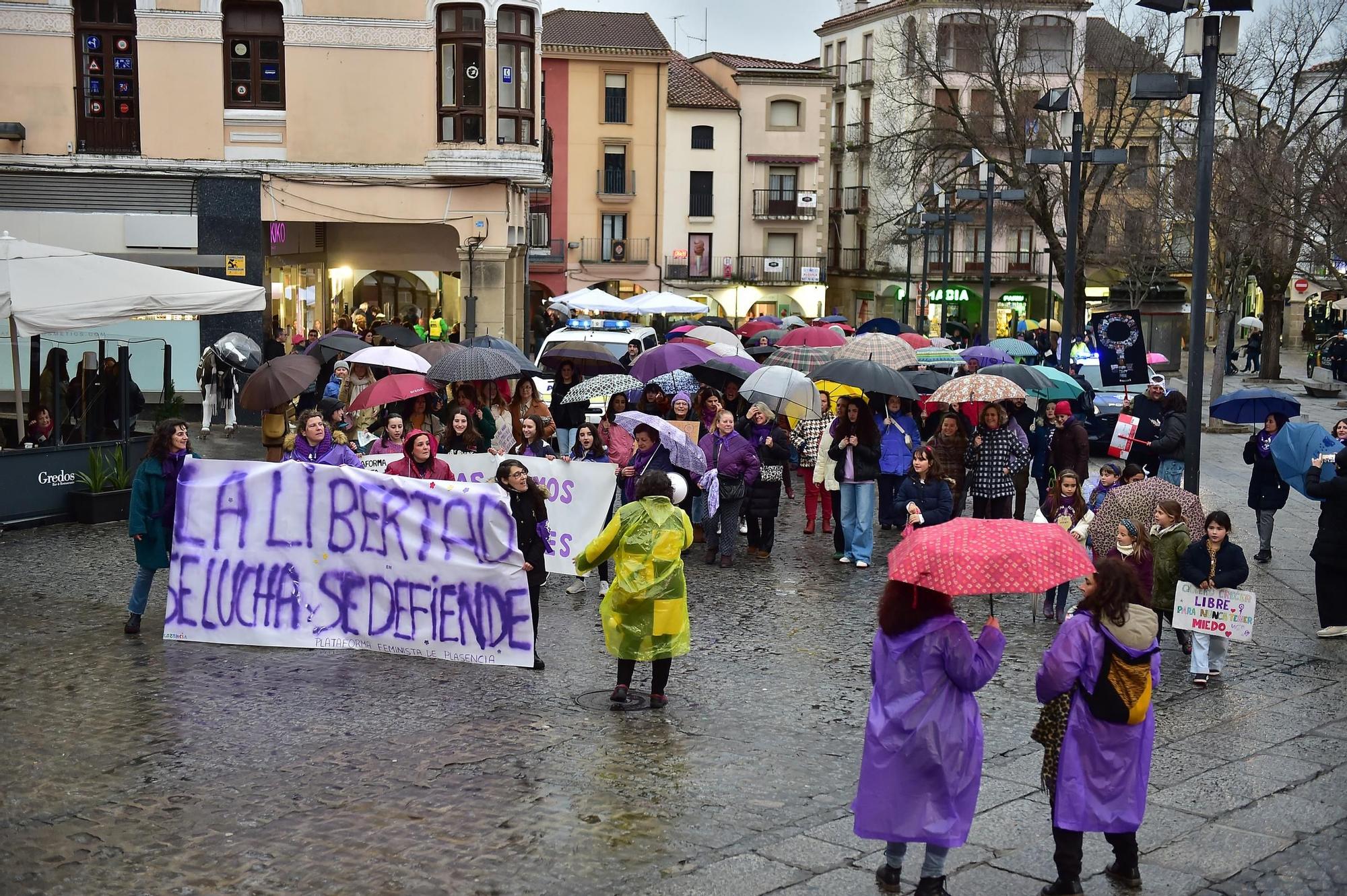 Manifestación en Plasencia