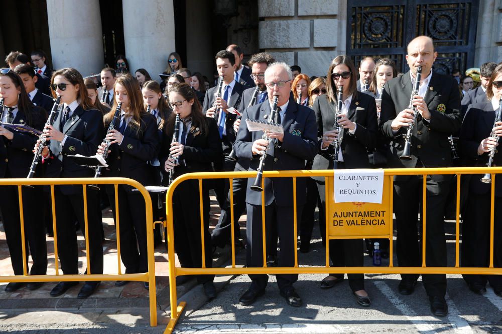 Actos de la Crida: Entrada de bandas de música