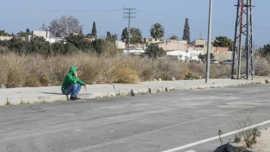 El antes y el después de la limpieza en el Cementerio