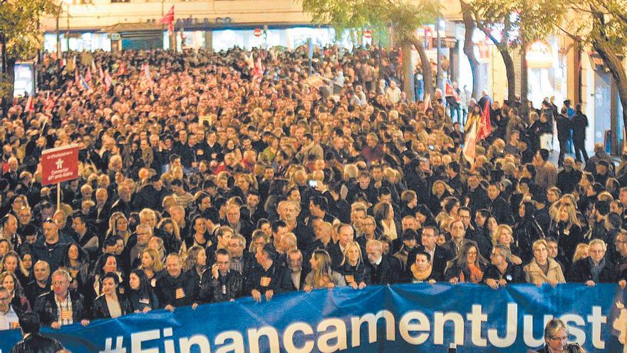 Más apoyos políticos y financiación con fechas marcan la manifestación para exigir un trato justo para la Comunitat Valenciana