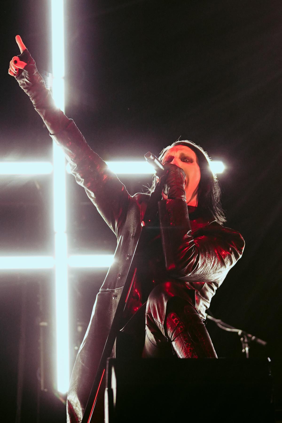 El concierto de Marilyn Manson en Icónica Santalucía Sevilla Fest en imágenes