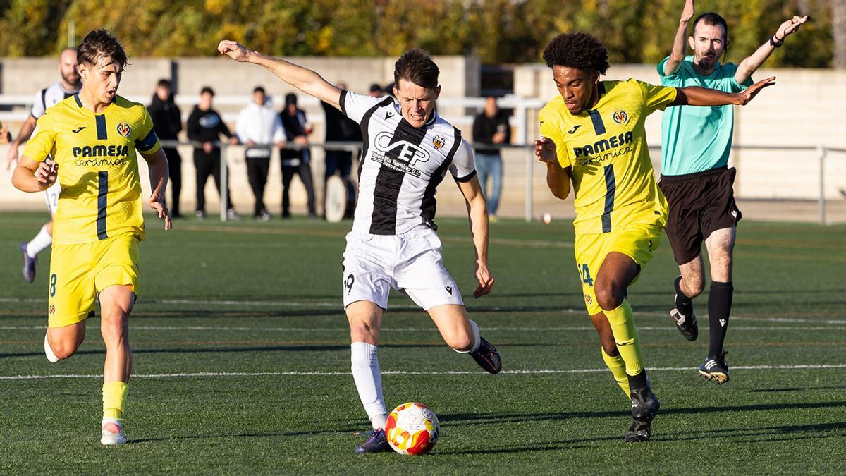 El Castellonense en uno de sus partidos.