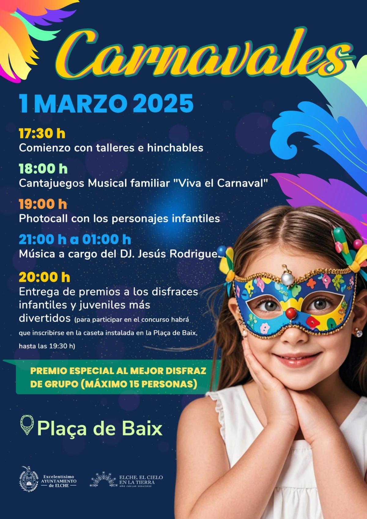 Cartel del Carnaval de Elche 2025