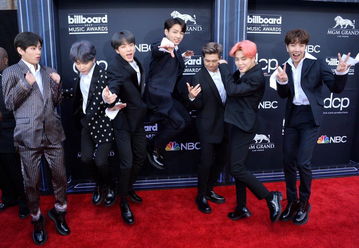 BTS alfombra roja Billboard Music Awards 2019