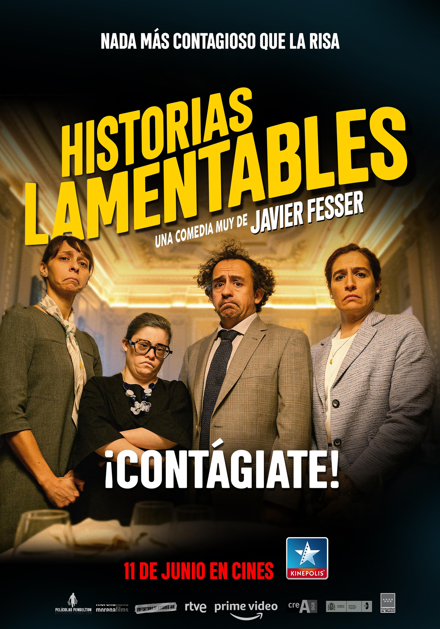 Cartel de la película &#039;Historias Lamentables&#039;.