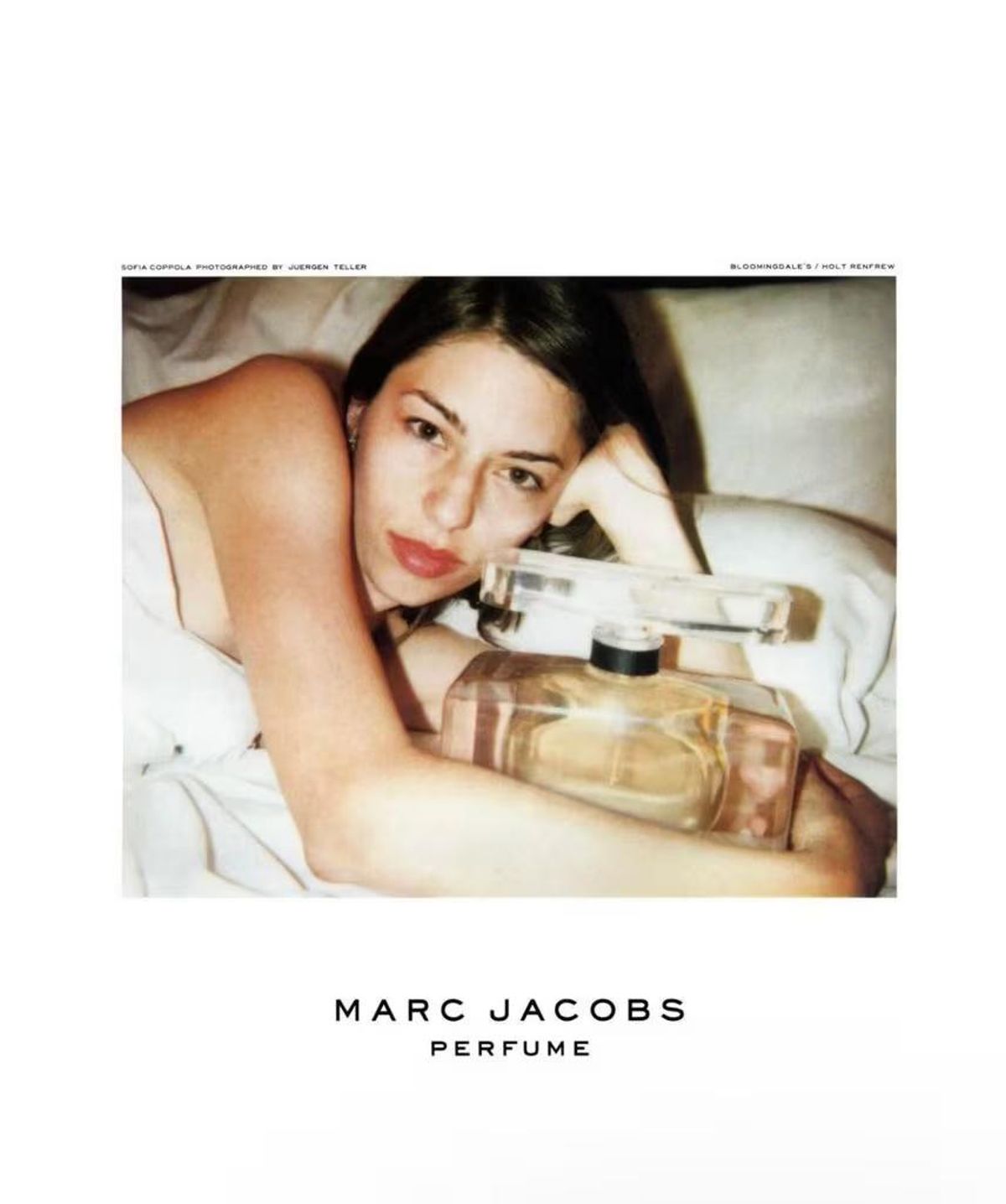 Sofia Coppola, imagen del perfume de Marc Jacobs.