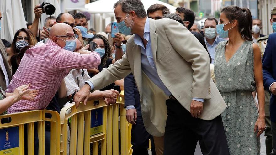 Primera visita de los Reyes de España a Canarias tras la pandemia del coronavirus